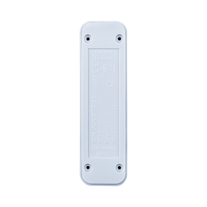 IONINDUSTRIES LED Snoerdimmer RVS Wit 50 Watt Back