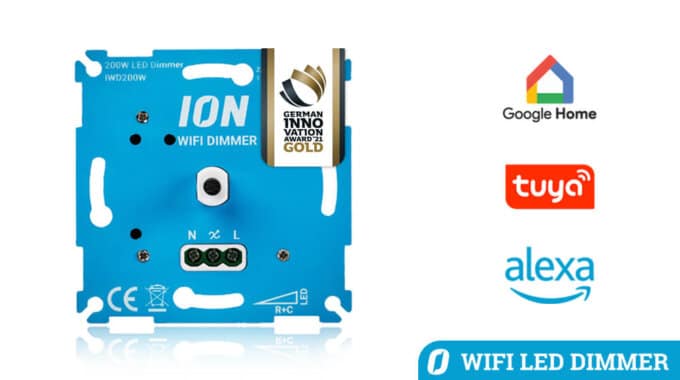 IONINDUSTRIES LED WiFi Dimmer GIA Front