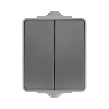Opbouw IP55 Serieschakelaar | Grijs