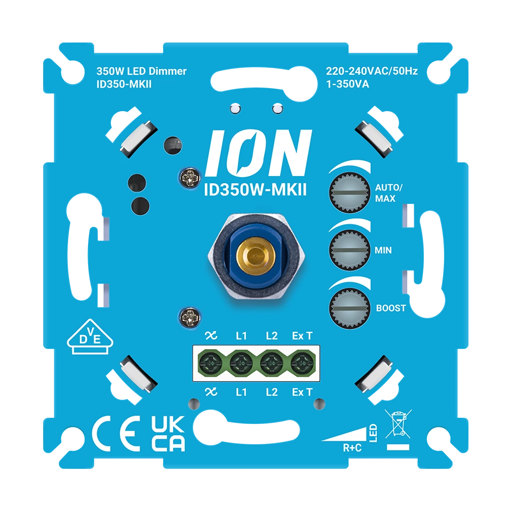 Ion Industries LED Dimmer Inbouw | 0.3-350 Watt 1 LED Dimmer Inbouw | 0.3-350 Watt