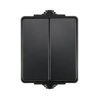 Opbouw IP55 Serieschakelaar | Zwart