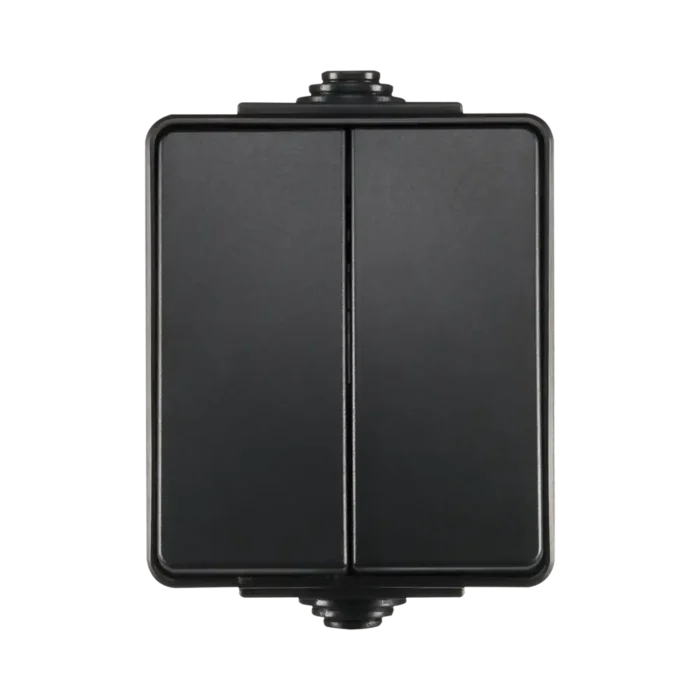 Opbouw IP55 Serieschakelaar | Zwart