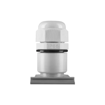 Invoerstuk M20 Met Wartel Doorlaat 7-12 Mm Grijs