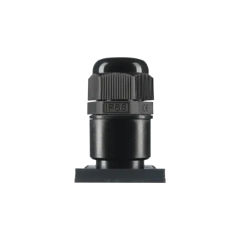 Invoerstuk M20 Met Wartel Doorlaat 7-12 Mm Zwart